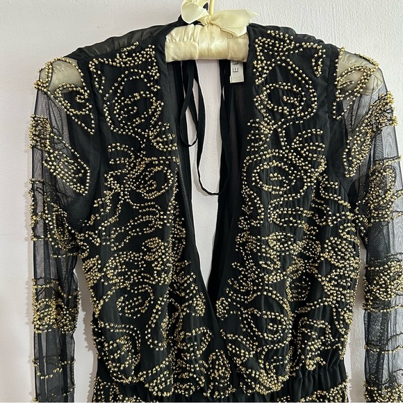 Eliya The Label Petrani Beaded Playsuit Small - Picture 4 of 10